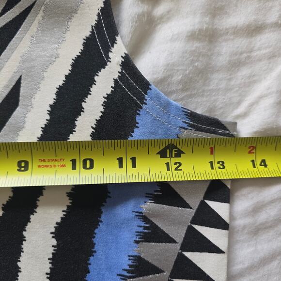 *NWT Minkpink Bodycon Mini Dress-XS Festival Aztec Futuristic - Picture 8 of 9